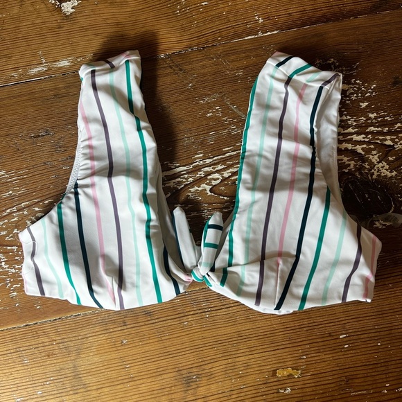 Raisens Striped Bikini Top size XL - Picture 2 of 4